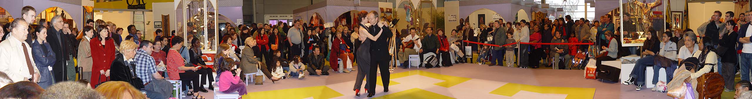 Foire de Paris argentine tango initiation workshop