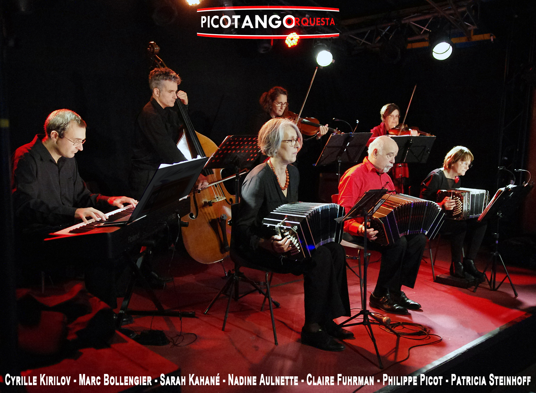 Pico Tango orchestre musique live bal prayssac argentine tango ball festival